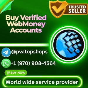 Buy Verified WebMoney Accounts